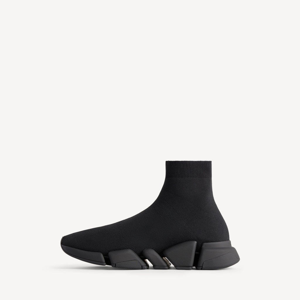 B Balenciaga Speed 2.0 Sneaker in black.