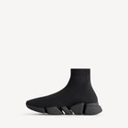 B Balenciaga Speed 2.0 Sneaker in black.