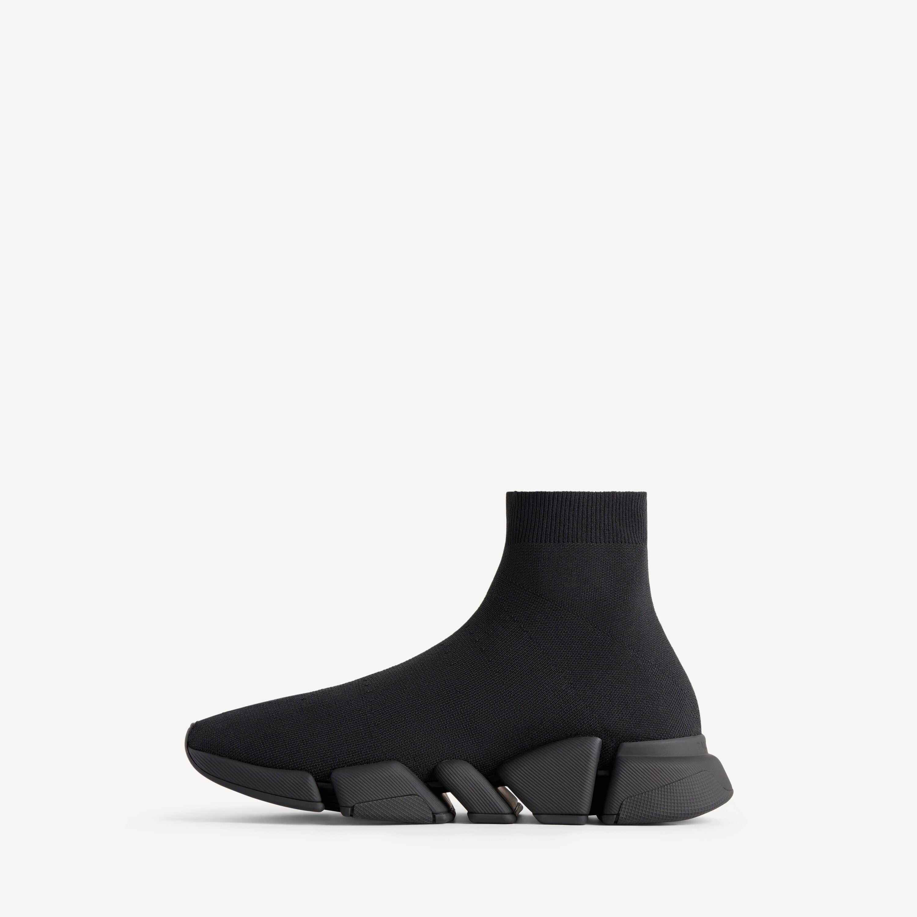 B Balenciaga Speed 2.0 Sneaker in black.