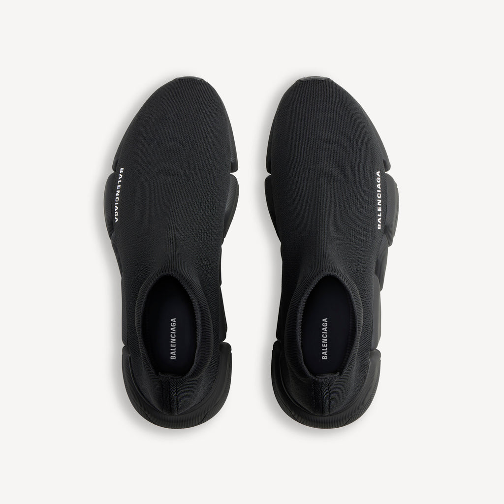 B Balenciaga Speed 2.0 Sneaker in black.