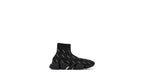 B Balenciaga Speed All Over Logo Black.