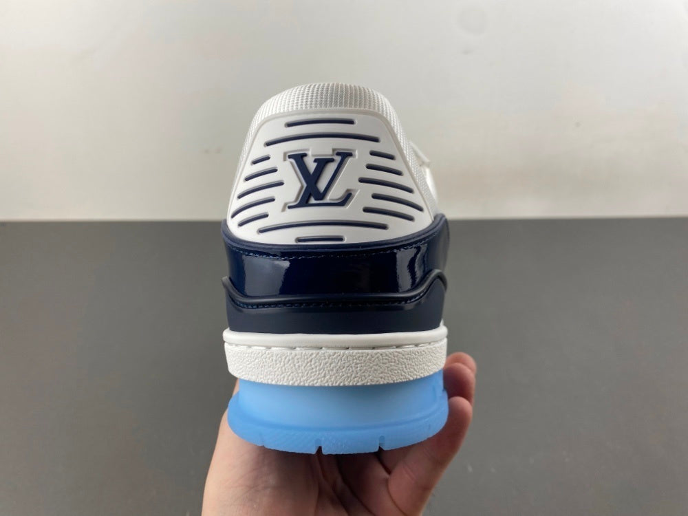 Louis Vuitton LV Trainer White/Dark Blue.