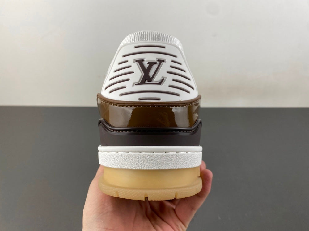 Louis Vuitton LV Trainer White Mocha.