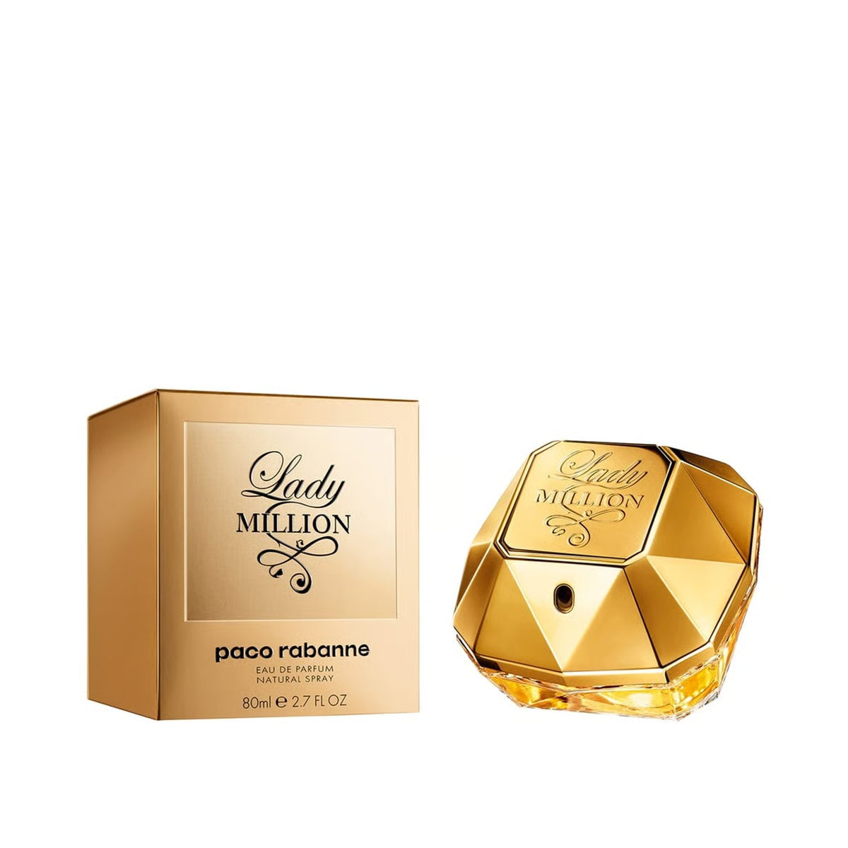 Rabanne Lady Million Eau de Parfum.