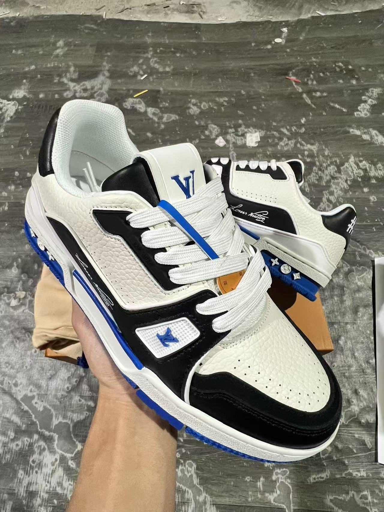 Louis Vuitton LV Trainer Panda.